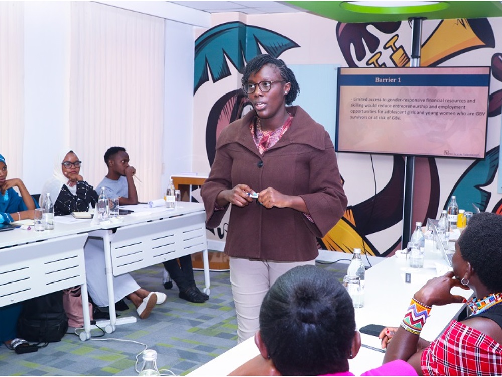 Survivor support and case management session