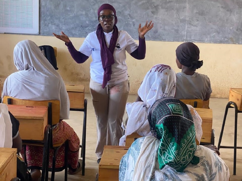 Peer mentorship circle for adolescent girls